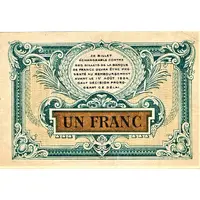 1 Franc - Chambre de Commerce de Besançon and du Doubs 25
