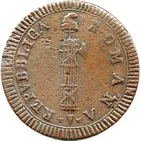 2 Baiocchi Without mintmark