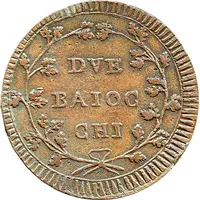 2 Baiocchi Without mintmark