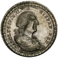 4 Reales - Carlos IV Ascension of Carlos IV to the throne, silver