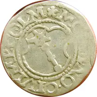 1/2 Batzen - Rudolf II rounded shield