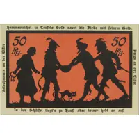 50 Pfennig Silhouette Series