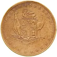 1 Penny - John Henderson, Pawnbroker Fremantle, Western Australia