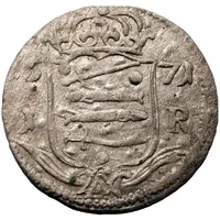 1 Rundstück - Carl XI With ribbon