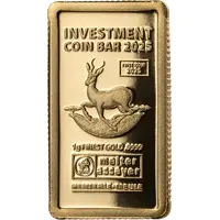 25 Francs South African Springbok