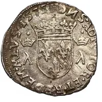 Teston - Louis II Juvenile Bust