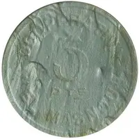 5 Pesetas - Cooperativa El Masnou