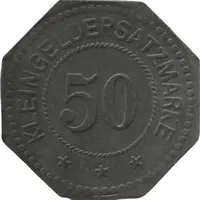 50 Pfennig - Liebau H. and F. Wihard