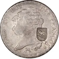 40 Batzens Counterstamped