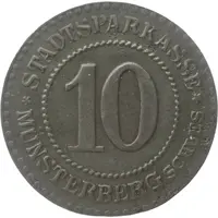 10 Pfennig - Münsterberg