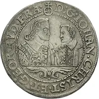 1 Thaler - Johann Christian and Georg Rudolf