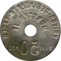 50 Pfennig - Münster Kriegs-Gefangenen-Lager Münster II