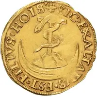 1 Crown 'Pistolet / Crown with snake' - Wilhelm V von Bronckhorst