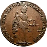 Münzmeisterpfennig Fortuna Variabilis Johann Wilhelm Schlemm