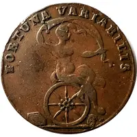 Münzmeisterpfennig Fortuna Variabilis Johann Wilhelm Schlemm