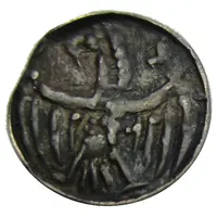 Denier - Henry II /III Eagle, Brussels