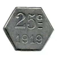 25 Centimes