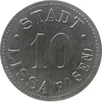 10 Pfennig - Lissa
