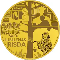 1 Ringgit RISDA GOLDEN JUBILEE