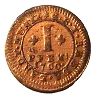 1 Pfennig - Moritz Casimir