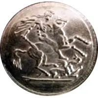 New Year Token Type of Sovereign of George V