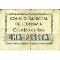 1 Peseta Castejón de Sos