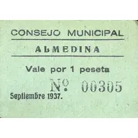 1 Peseta Almedina