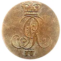 2 Stüber - George IV