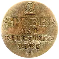 2 Stüber - George IV