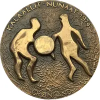 Medal - 50th anniversary of establishment of the settlement at Scoresbysund