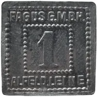 1 Pfennig - Alfeld Fagus G.M.B.H.