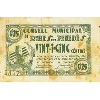 25 Céntimos Ribes del Penedès