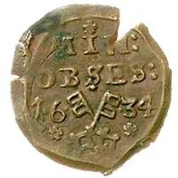 1 Mariengroschen Siege coinage