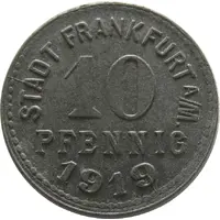 10 Pfennig - Frankfurt am Main