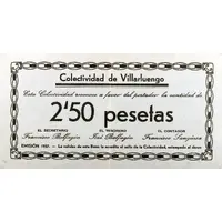2.50 Pesetas Villarluengo