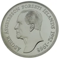 1000 Krónur Ásgeir Ásgeirsson