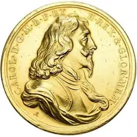 Médaille - Charles I, Mort et Commémoration