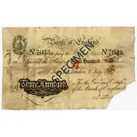 300 Pounds White, 1807 issue