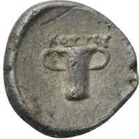 Obol - Kotys I Young head