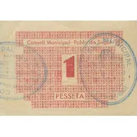 1 Peseta Pobla de Segur