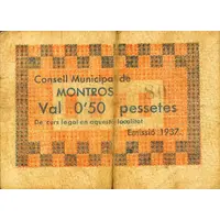 0.50 Pesetas Mont-ros