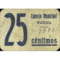 25 Céntimos Puzol