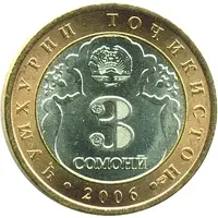 3 Somoni Anniversary of Kulob