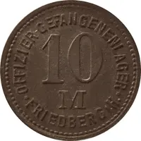 10 Mark - Friedberg Offizier Gefangenenlager