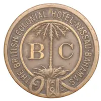 Medal - The British Colonial Hotel Nassau