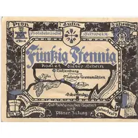 50 Pfennig Ost-Holsteinisches Tageblatt und Plöner Zeitung