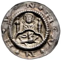 Denier Bracteate - Henry I
