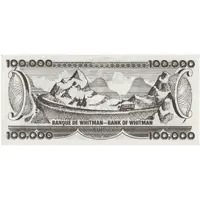 100 000 Bucks - Bank of Whitman