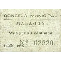 50 Céntimos Malagón
