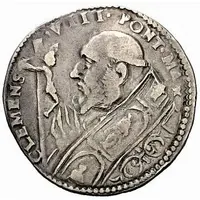 Testone - Clement VIII
